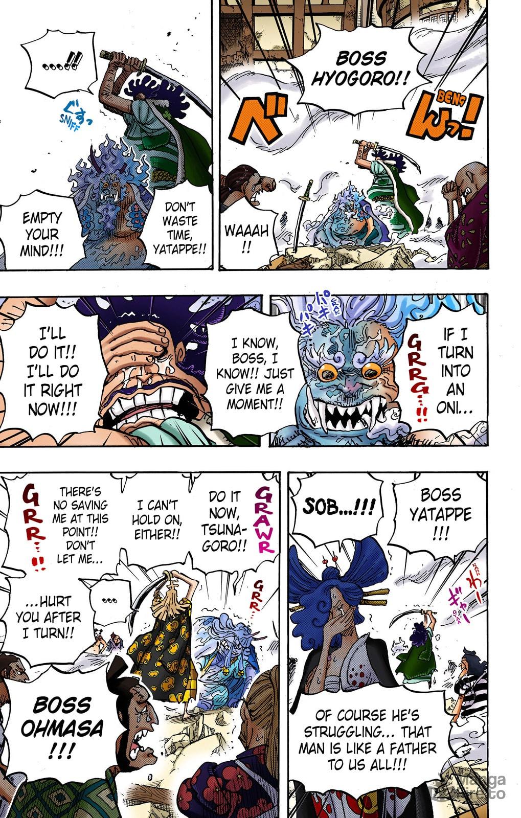 One Piece Digital Colored Chapter 1007 image 03